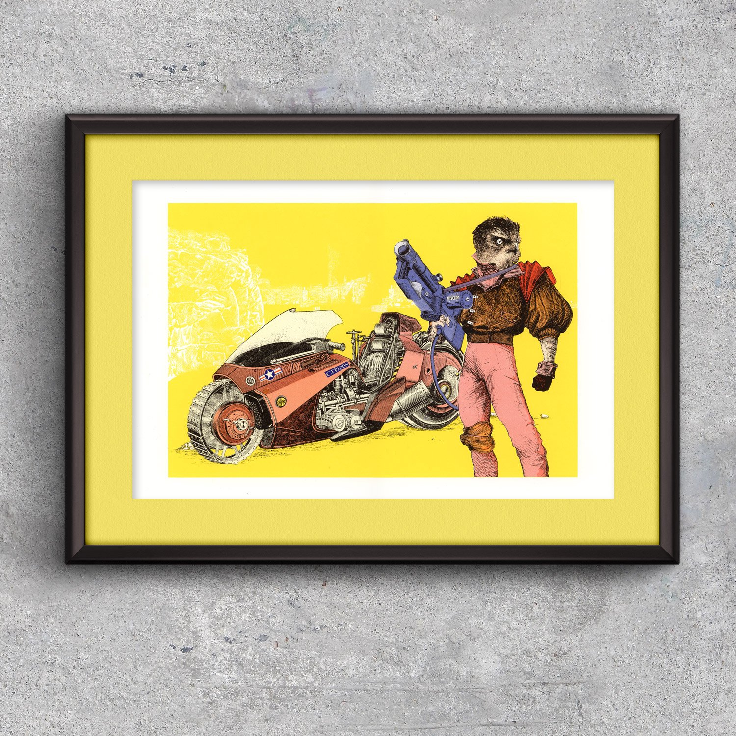 Kaneda´s Bike // Akira | celsiuspictorshop